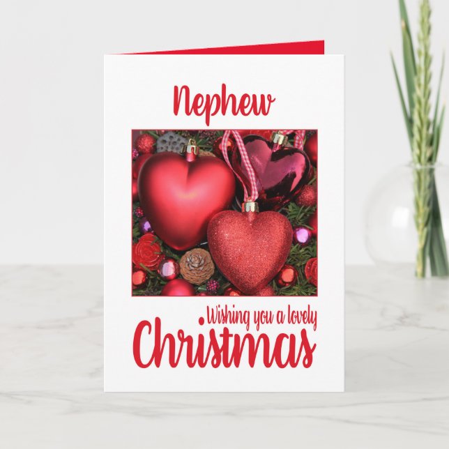 Nephew Lovely Christmas card (Front)