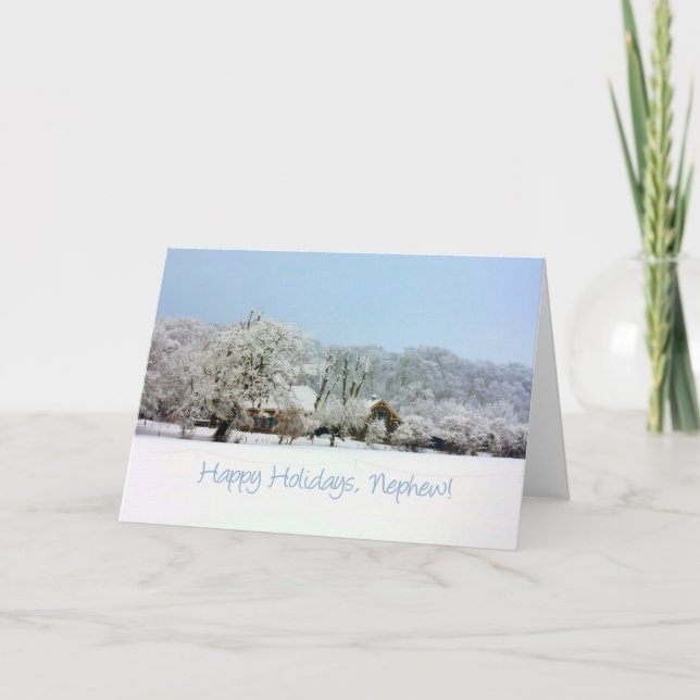 Nephew Merry Christmas card (Front)