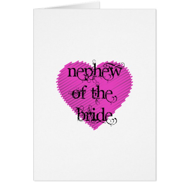 Nephew of the Bride (Front)