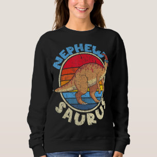 Nephew Saurus I Parasaurolophus I Family Matching Sweatshirt