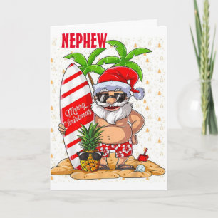 **NEPHEW** TIME TO SPREAD COOL HOLIDAY CHEER  CARD
