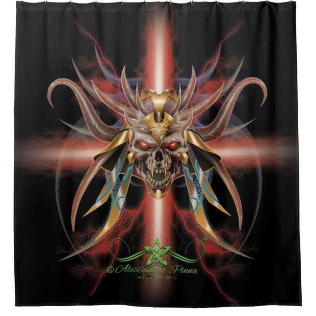 Nephila Shower Curtain (Front)