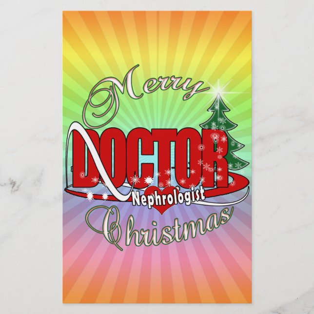 NEPHROLOGIST DOCTOR CHRISTMAS (Front)