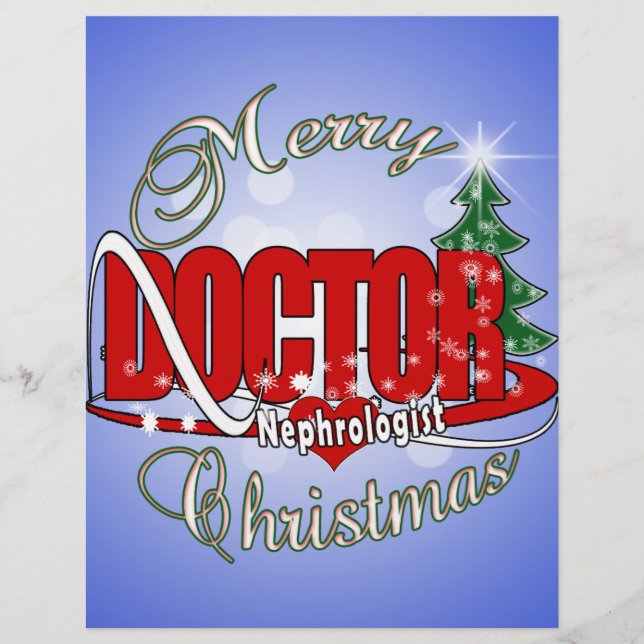 NEPHROLOGIST DOCTOR CHRISTMAS (Front)