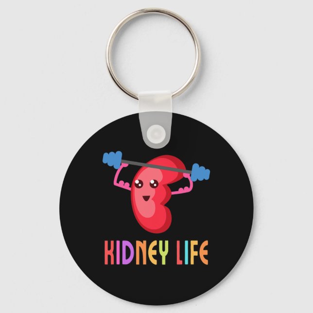 Nephrology Nurse Dialysis Technician 1  Key Ring (Front)