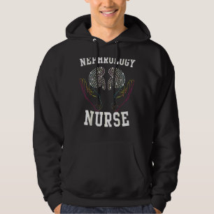 Nephrology Nurse Medicinal Dialysis Nursing Rn Hoodie
