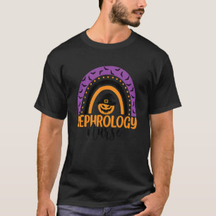 Nephrology Nurse Rainbow Halloween Costume Nephrol T-Shirt