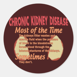 Nephrology T-shirts & Gifts Classic Round Sticker