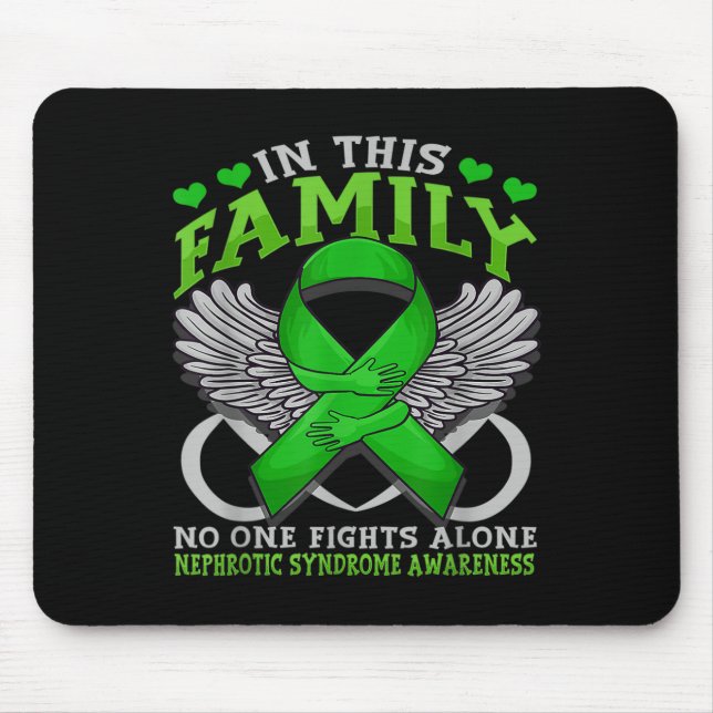 Nephrotic Syndrome Awareness Nephron Syndrome Rela Mouse Pad (Front)