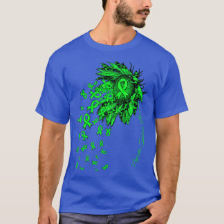 Nephrotic Syndrome Awareness Sunflower ribbon flow T-Shirt
