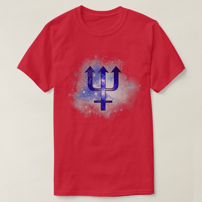 Neptune Alchemy Symbol T-Shirt (Design Front)