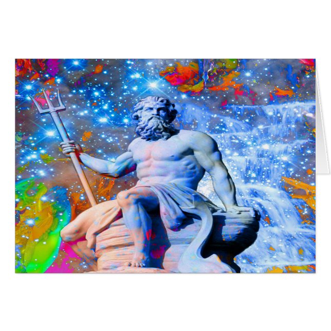 Neptune Birthday Card (Front Horizontal)