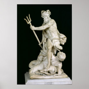 Neptune Calming the Waves, 1757 Poster