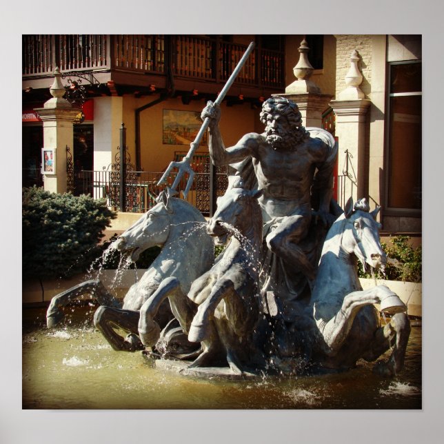 Neptune Fountain Poster (Front)