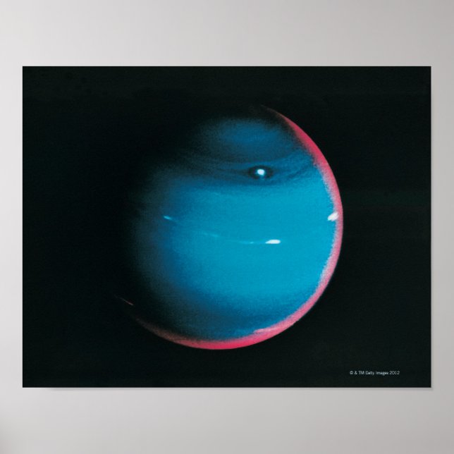 Neptune from Voyager 2 Poster (Front)