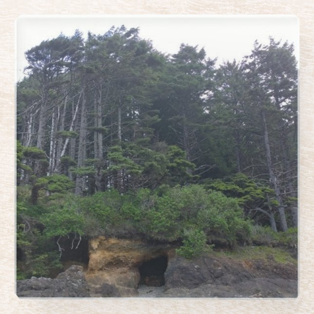 Neptune State Park, OR Glass Coaster (Front)