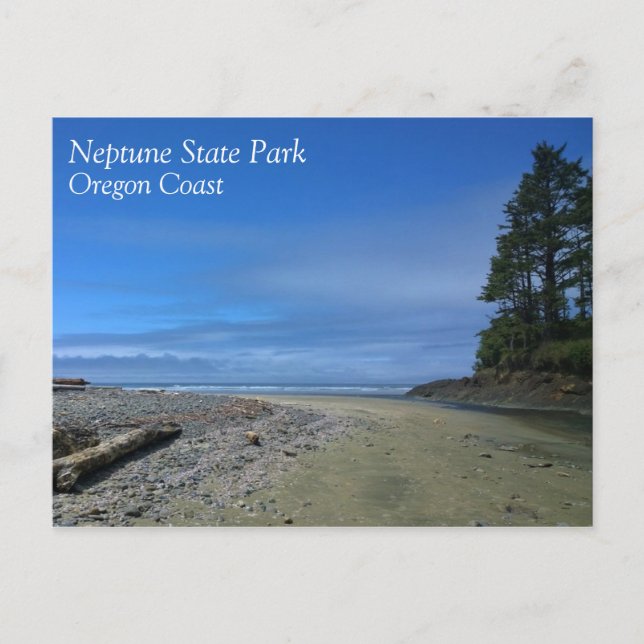 Neptune State Park, OR Postcard (Front)