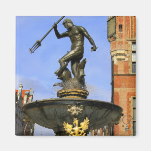 Neptune Statue Magnet