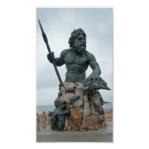 Neptune Statue Virginia Beach Photo Print