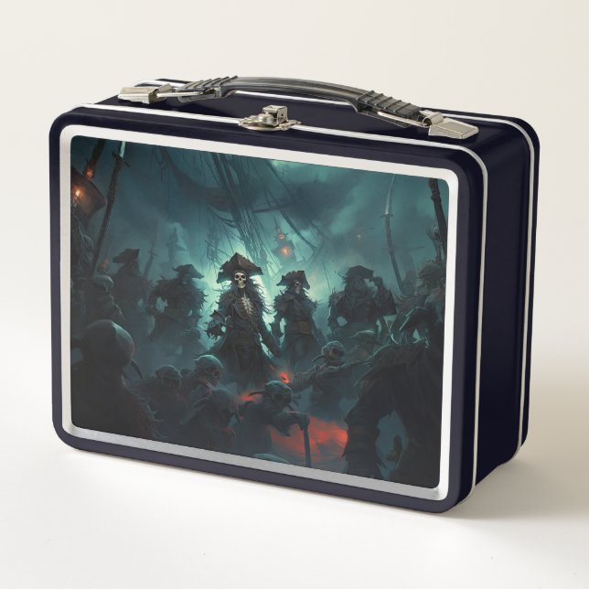 Neptune's Henchmen Metal Lunch Box (Front)