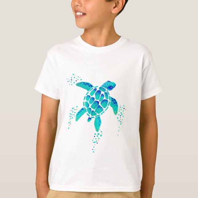 Neptune's Turtle T-Shirt (Front)
