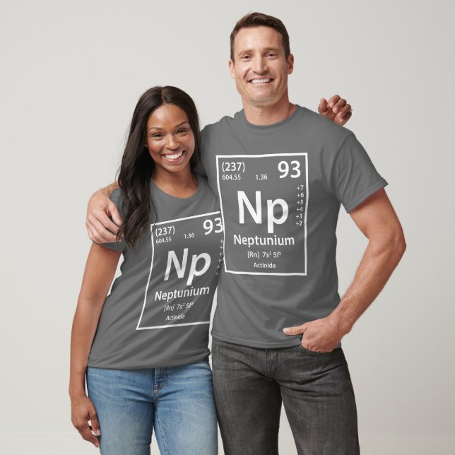 Neptunium Element (white) T-Shirt (Unisex)