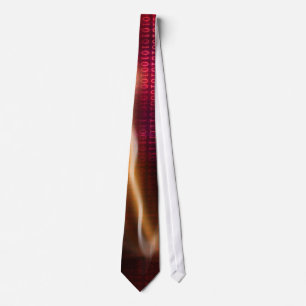 Nerd 0100101101   Cyberspace Code Binary Tie