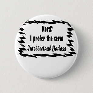 Nerd? 6 Cm Round Badge