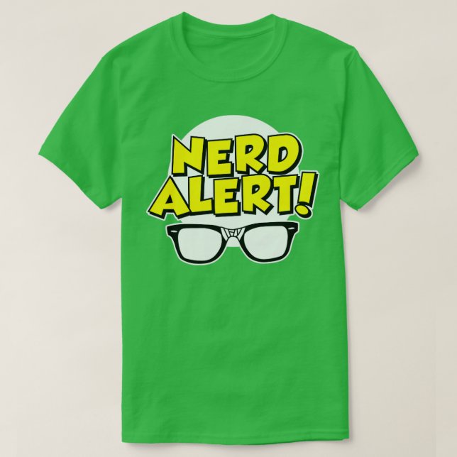 Nerd Alert T-Shirt (Design Front)