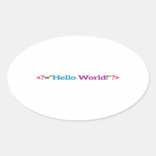 Nerd Baby Goods Oval Sticker