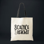 Nerd Chemistry Physics Biology Science Teacher Tot Tote Bag<br><div class="desc">Are you an awesome science teacher who loves teaching young minds? If so, this funny teacher life tote with red apple is perfect for you. Teacher tote bags are fun for * science, chemistry, physics and biology teacher gifts - birthday, christmas, special events * personal use - books, crafts, beach,...</div>