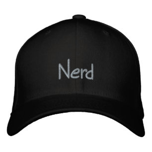 Nerd Embroidered Cap