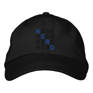 Nerd Embroidered Hat
