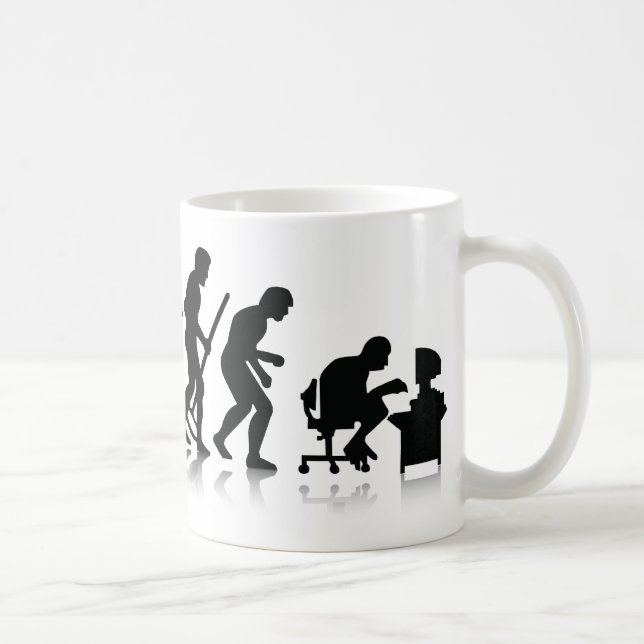 Nerd Evolution Coffee Mug (Right)