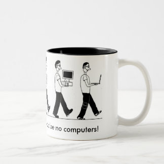 Nerd evolution mug