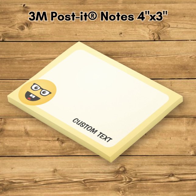 Nerd Face Post-it Notes (Creator Uploaded)