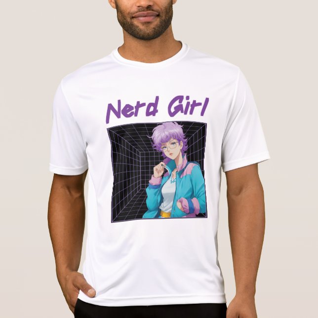 Nerd Girl  T-Shirt (Front)