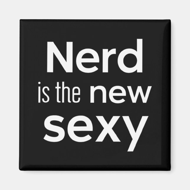 Nerd Is The New Y Gamers Software Engineers Origin Magnet (Front)
