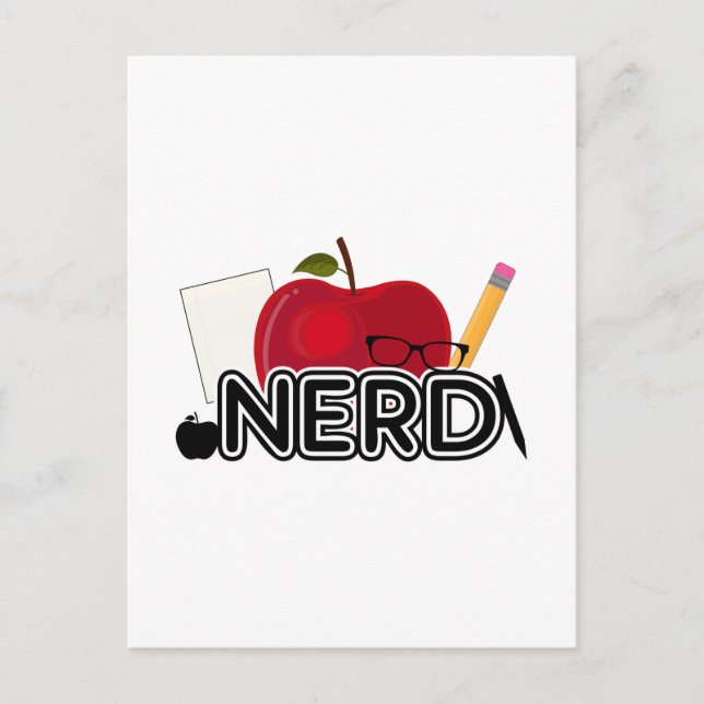 Nerd - Logo Postcard (Front)