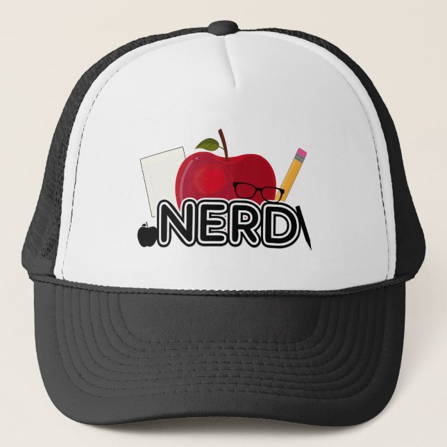 Nerd - Logo Trucker Hat (Front)