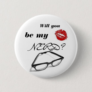 Nerd Love 6 Cm Round Badge