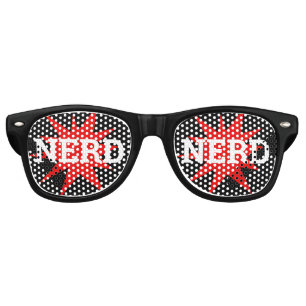NERD retro Shades / Fun Party Sunglasses