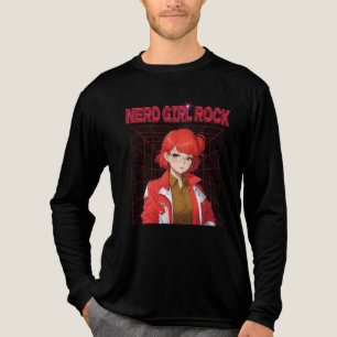 Nerd Rock Girl Tri-Blend Shirt