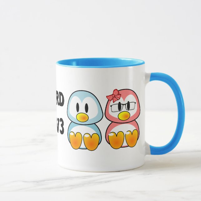Nerd Valentine: Computer Geek Leet Speak Love Mug (Right)