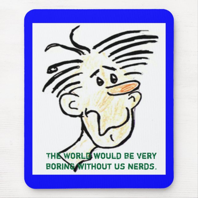 Nerd World Mousepad (Front)