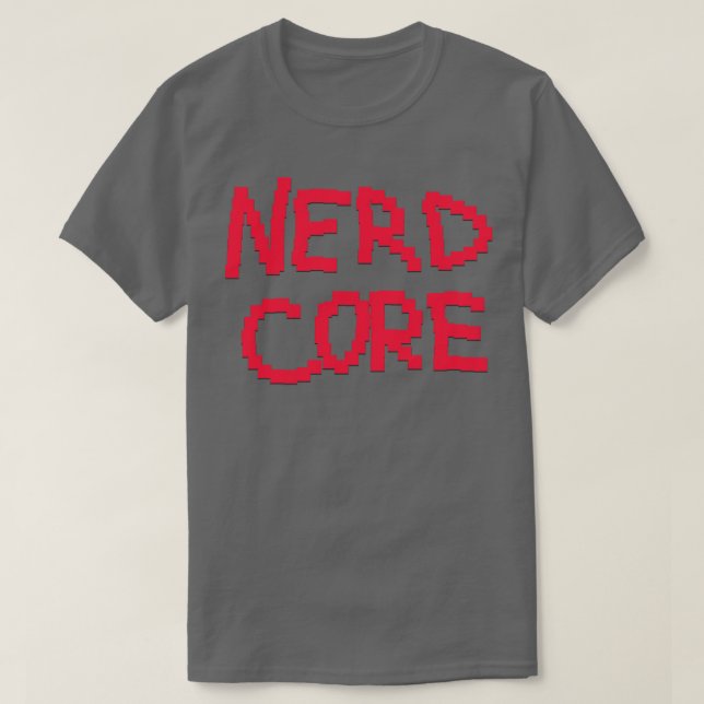 nerdcore T-Shirt (Design Front)
