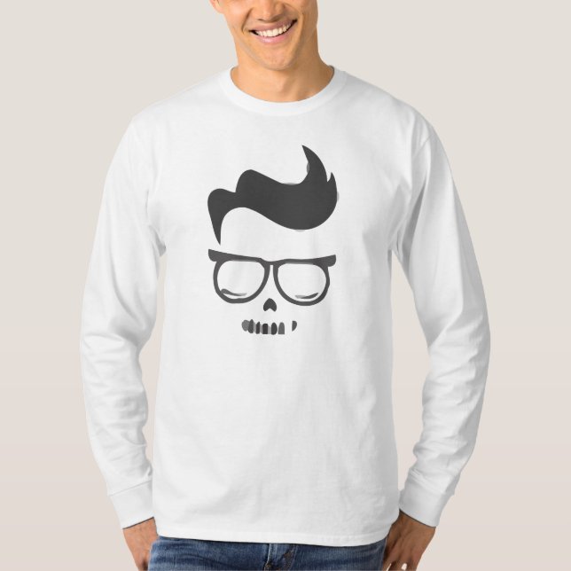 Nerdead - dead nerd loong sleeve t-shirt (Front)