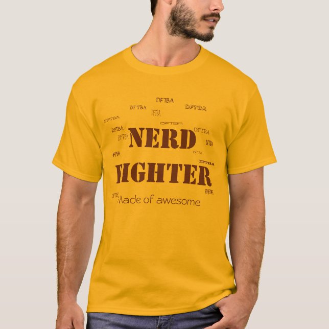 Nerdfigher: T-Shirt (Front)