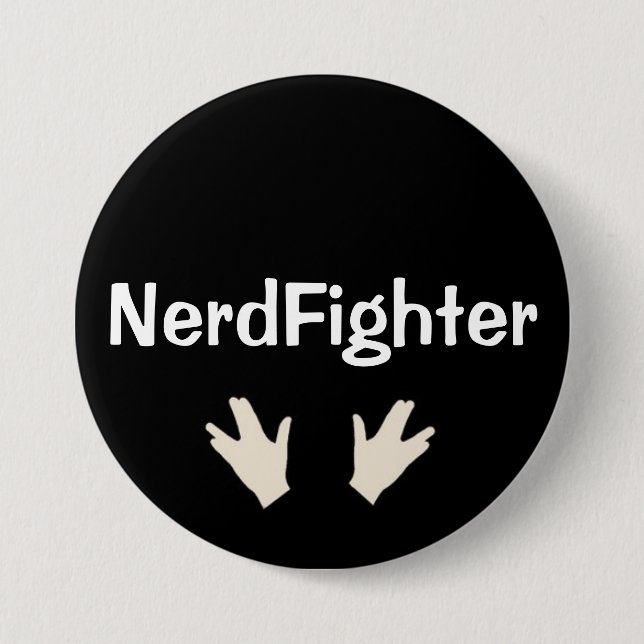 NerdFighter button - DFTBA (Front)