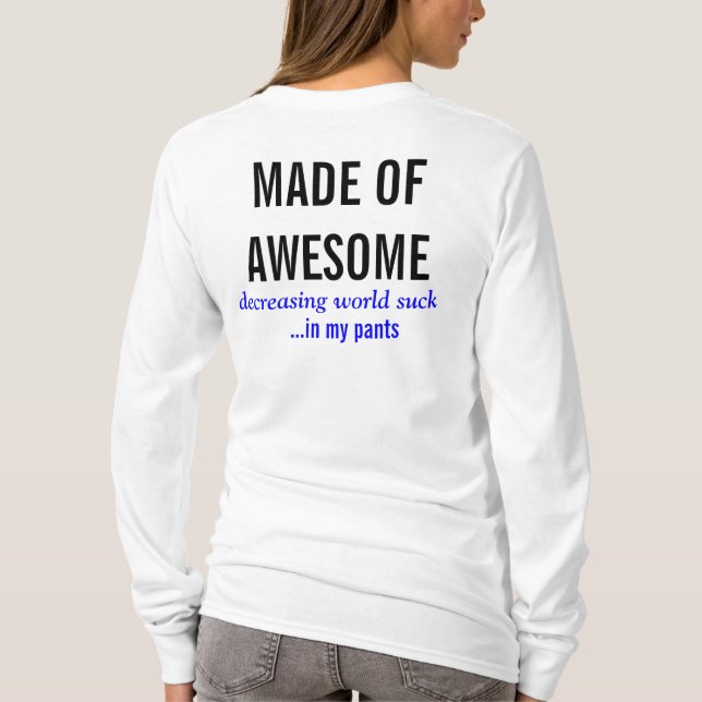 NERDFIGHTERS, *DFTBA* T-Shirt (Back)